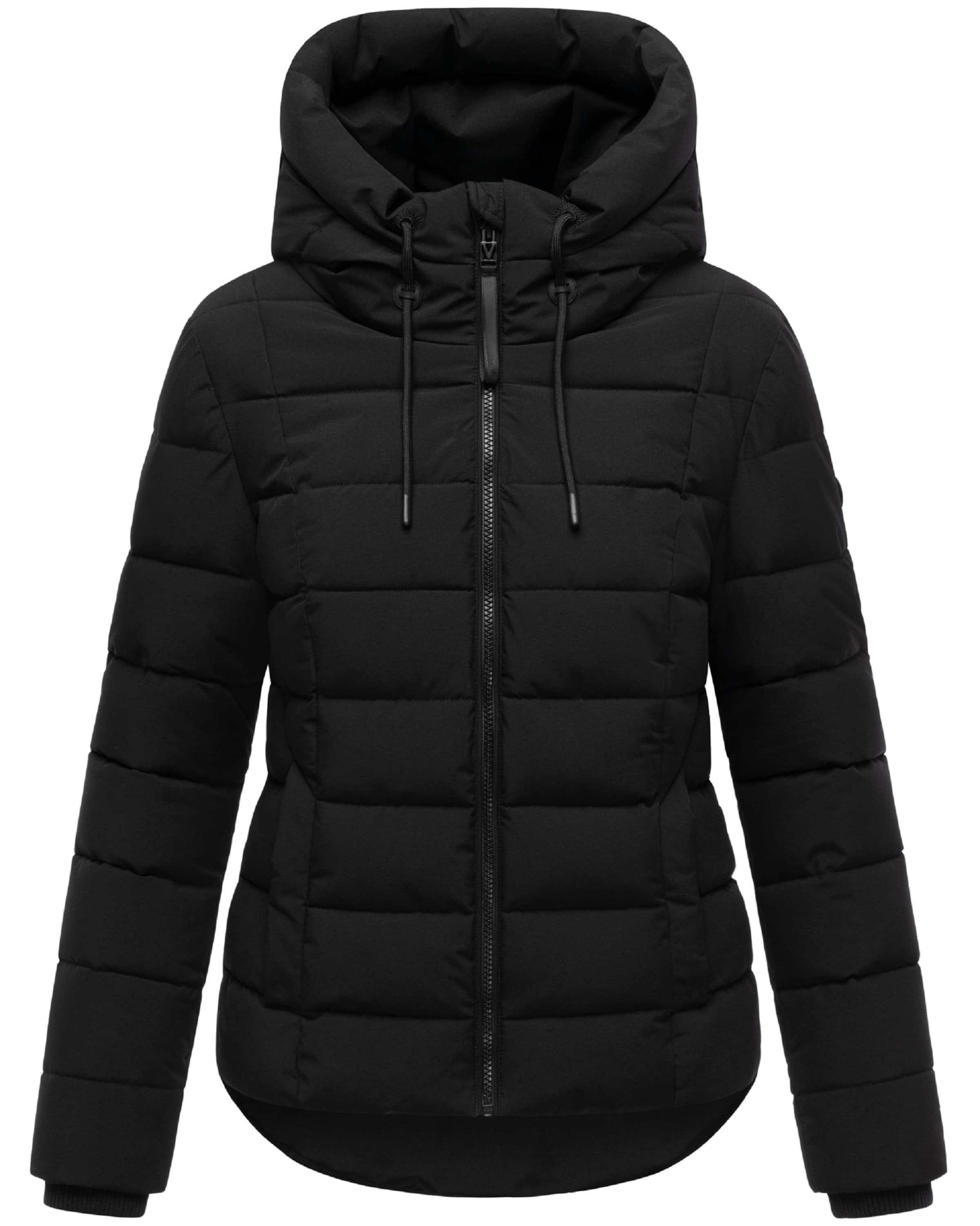 Veste d’hiver 'Tayenaa 16' MARIKOO en noir : devant