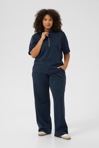 KAFFE CURVE - Sweatshirt 'KCTif' em azul