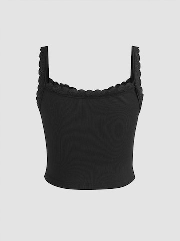 Hiccup Top w kolorze czarny