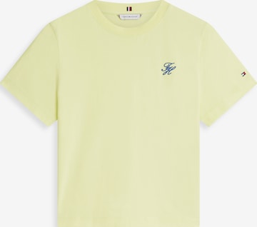 TOMMY HILFIGER T-Shirt in Gelb: Vorderseite