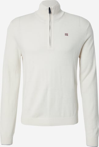 NAPAPIJRI Svetr 'DAMAVAND' – béžová: přední strana