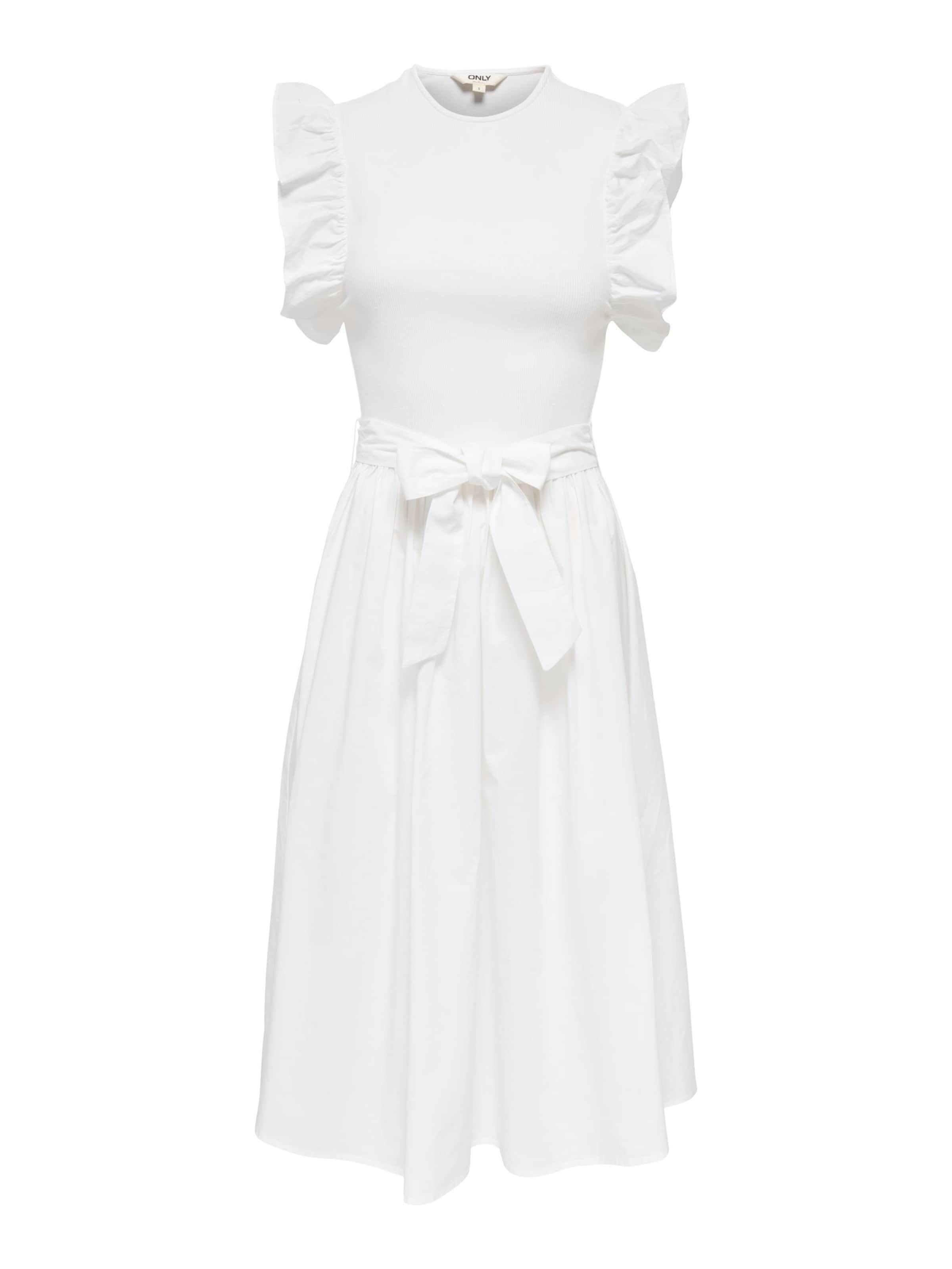 ONLY Robe 'ONLAvalora' en blanc, Vue avec produit