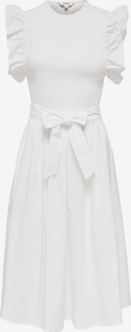 Robe 'ONLAvalora' ONLY en blanc : devant