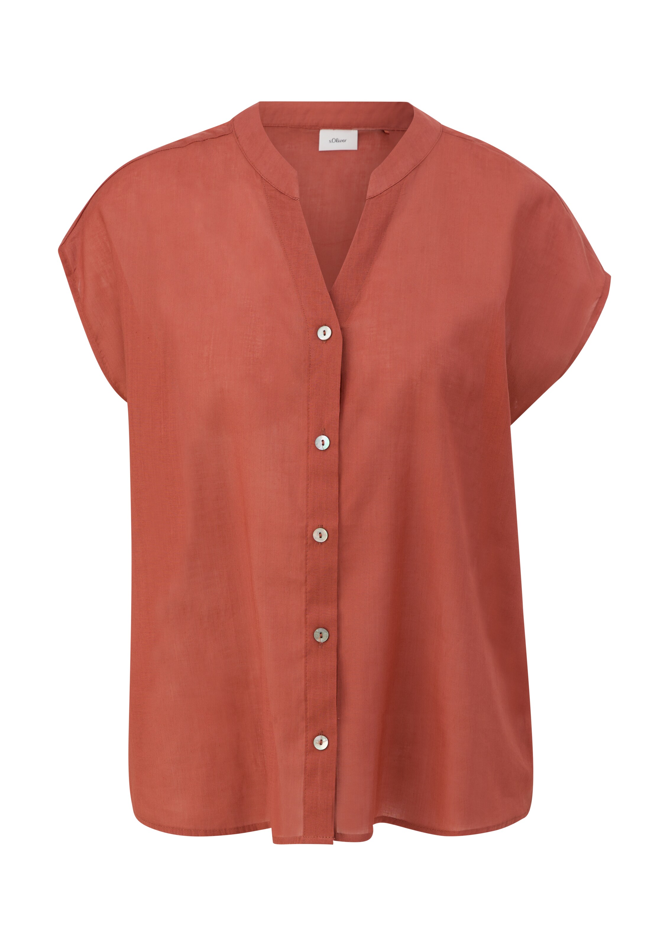 Chemisier s.Oliver BLACK LABEL en orange : devant