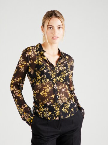 HUGO Blouse 'Egda' in Zwart: voorkant