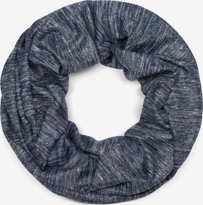styleBREAKER Schlauchschal 'Loop Schal mit Glitzerfaden und kleinen Pailletten' in One Size in blaumeliert, Produktansicht