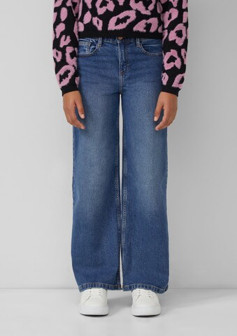 s.Oliver Wide Leg Jeans in Blau: Vorderseite