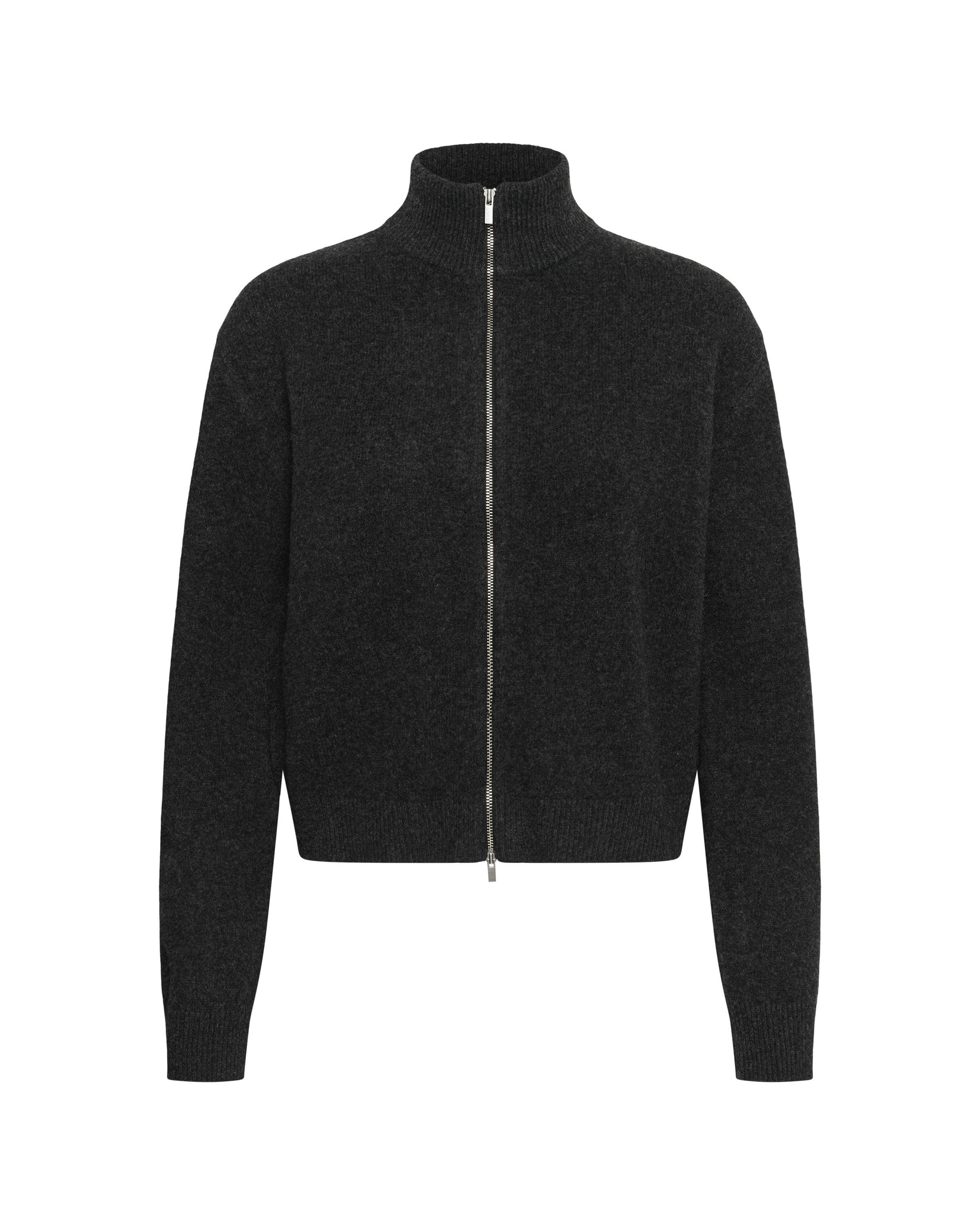 My Essential Wardrobe - Cárdigan 'Tracy' en gris: frente