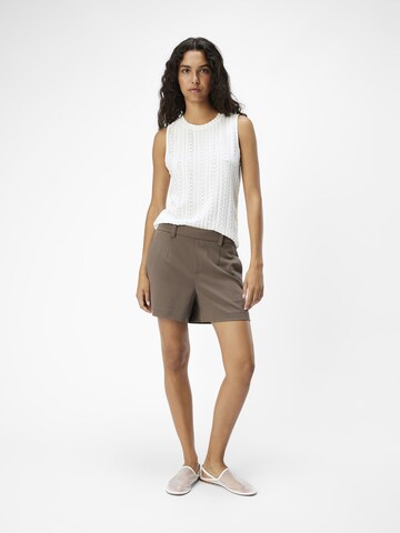 OBJECT Regular Broek 'LISA' in Bruin