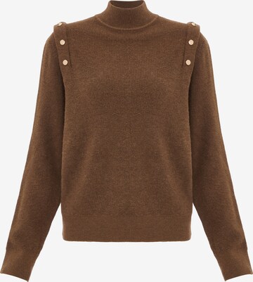 paino Sweater in Brown: front