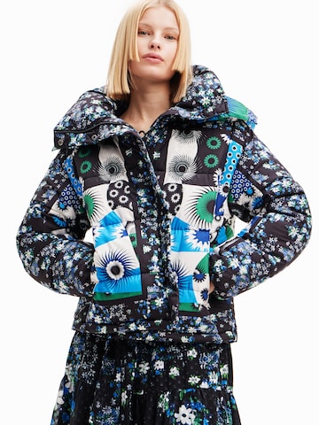 Desigual - Casaco de inverno em azul