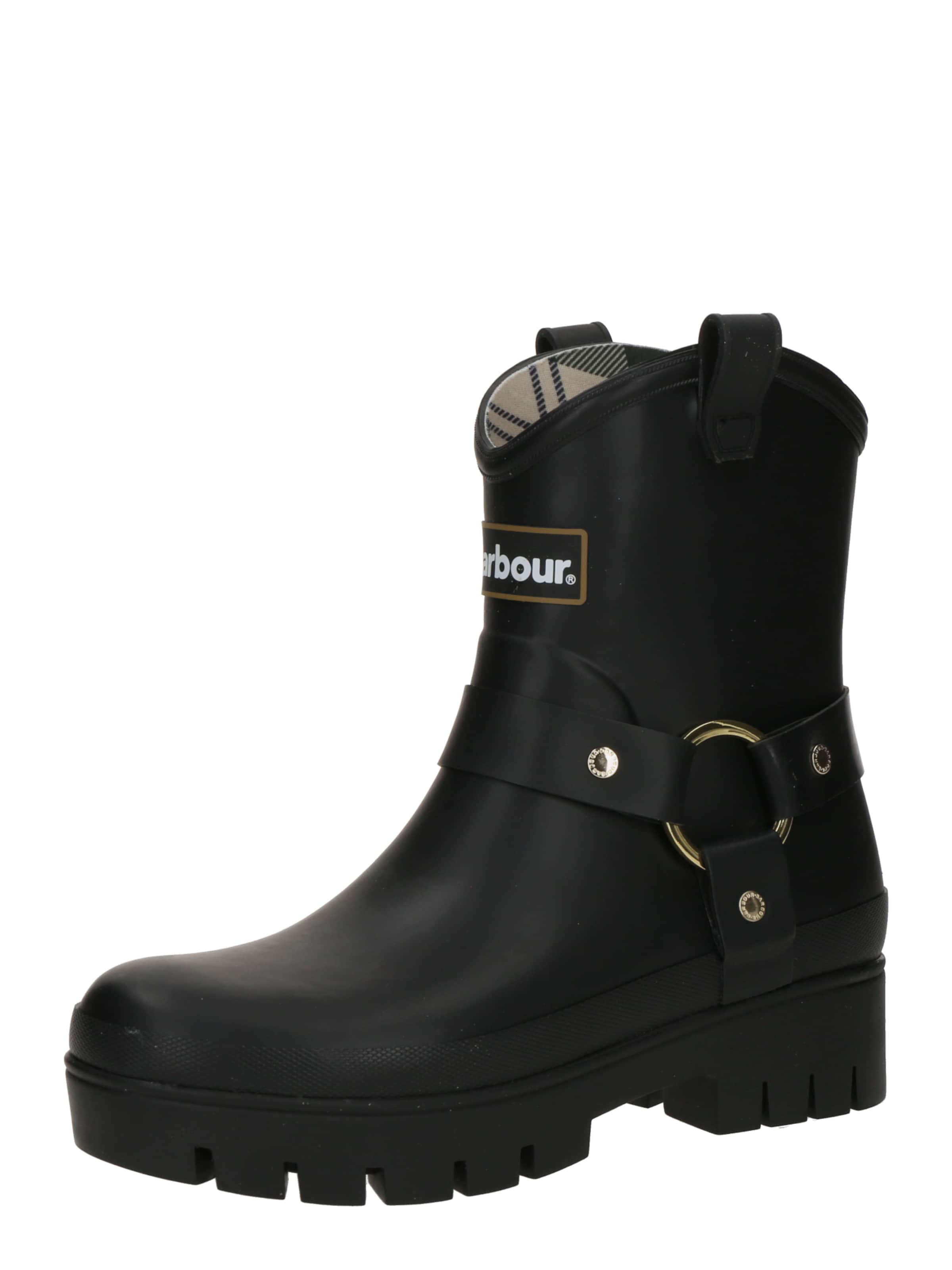 Barbour Holínky 'Elley Harness Welly' – černá: přední strana