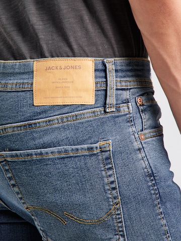 JACK & JONES - Slimfit Vaquero 'JJIGLENN' en azul