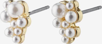 Cercei 'Relando' Pilgrim pe auriu / alb perlat, Vizualizare produs