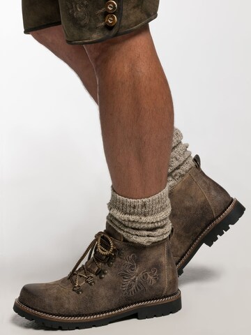 Bottes à lacets 'Deggendorf' SPIETH & WENSKY en marron