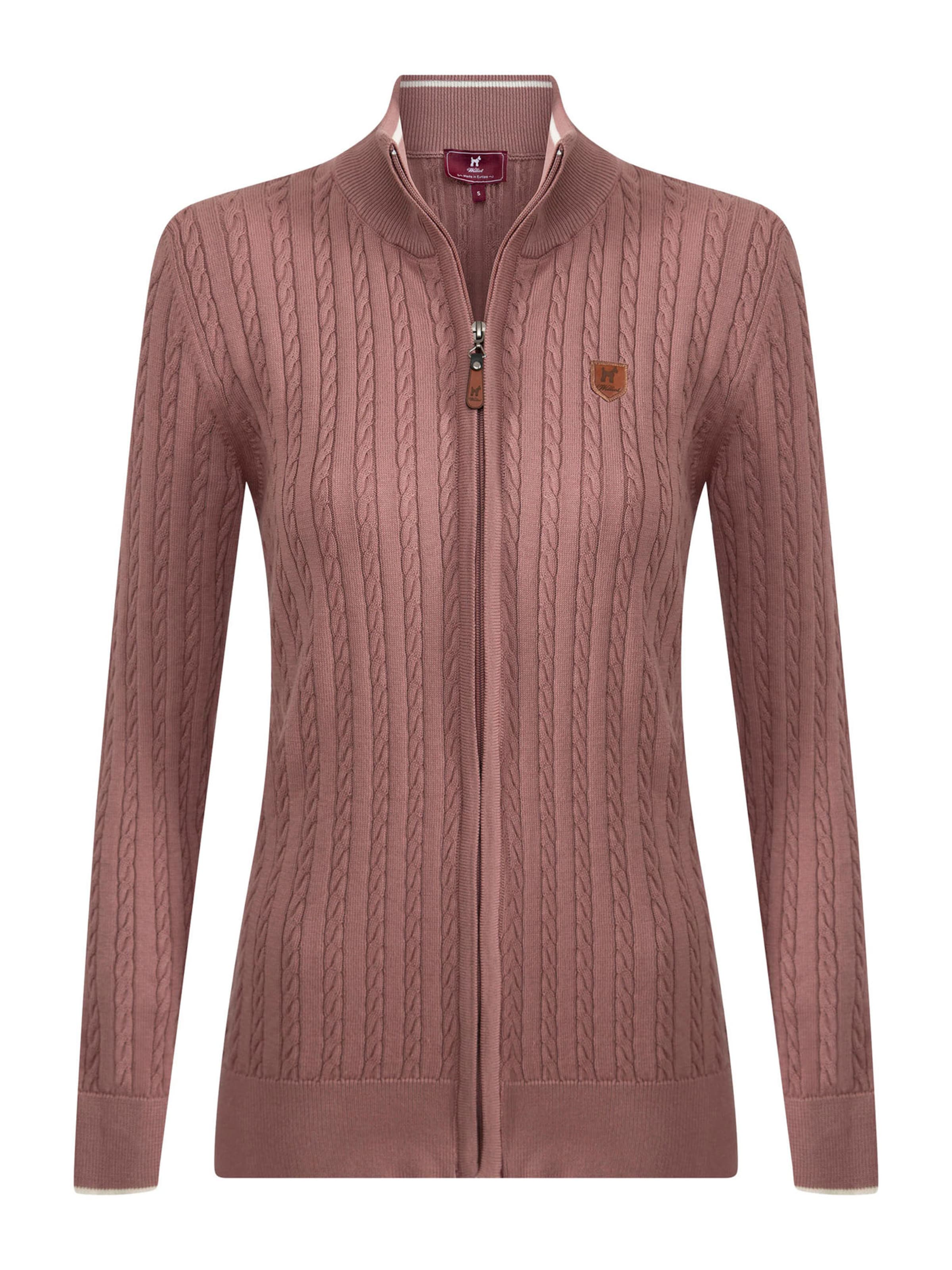 Cardigan Williot en rose : devant