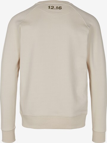 Twelvesixteen 12.16 Sweatshirt 'NATURAL RAW' in Beige