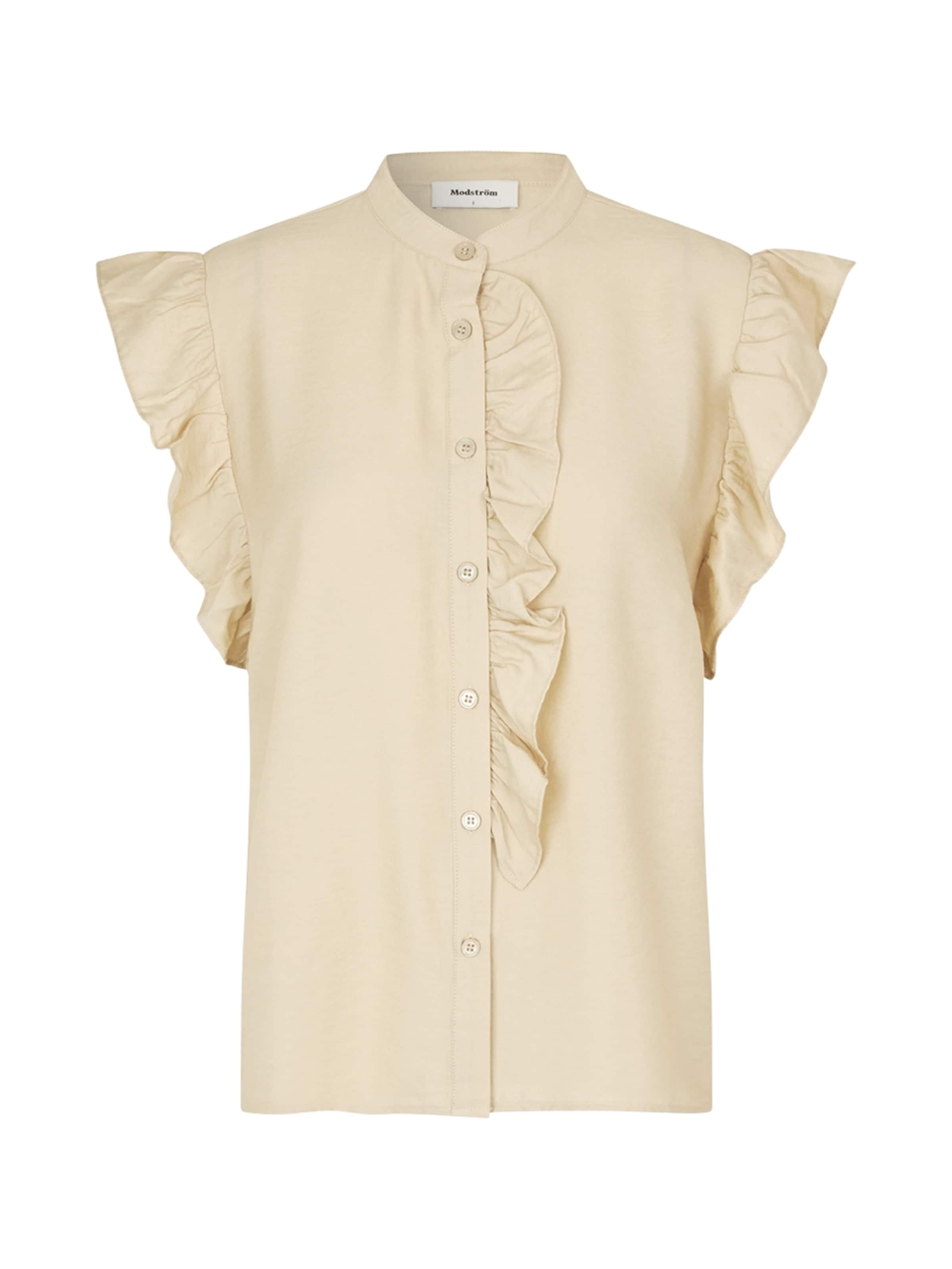 Haut ' HolidayMD ' modström en beige : devant