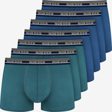 Nur Der Boxershorts ' Powerful ' in Blauw: voorkant