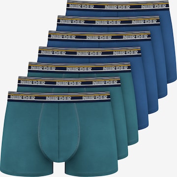 Nur Der Boxershorts ' Powerful ' in Blauw: voorkant