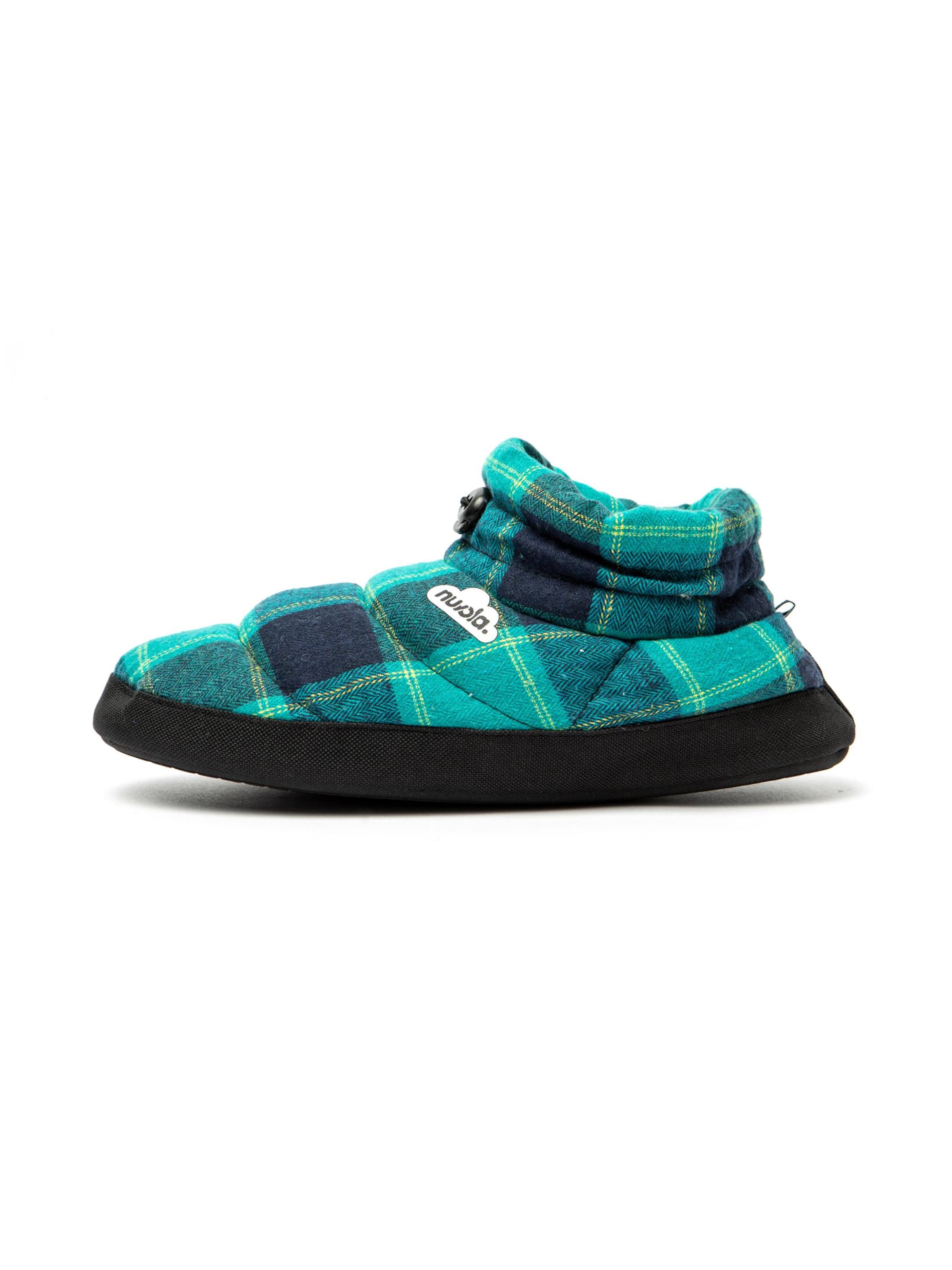 Nuvola. - Zapatillas de casa 'Boot Home Scotland' en azul: frente