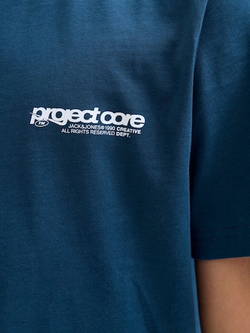 Jack & Jones Junior Shirts 'Union Back' i blå