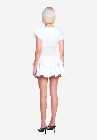 OW Collection Coctailkjole 'Aurelia' i hvid