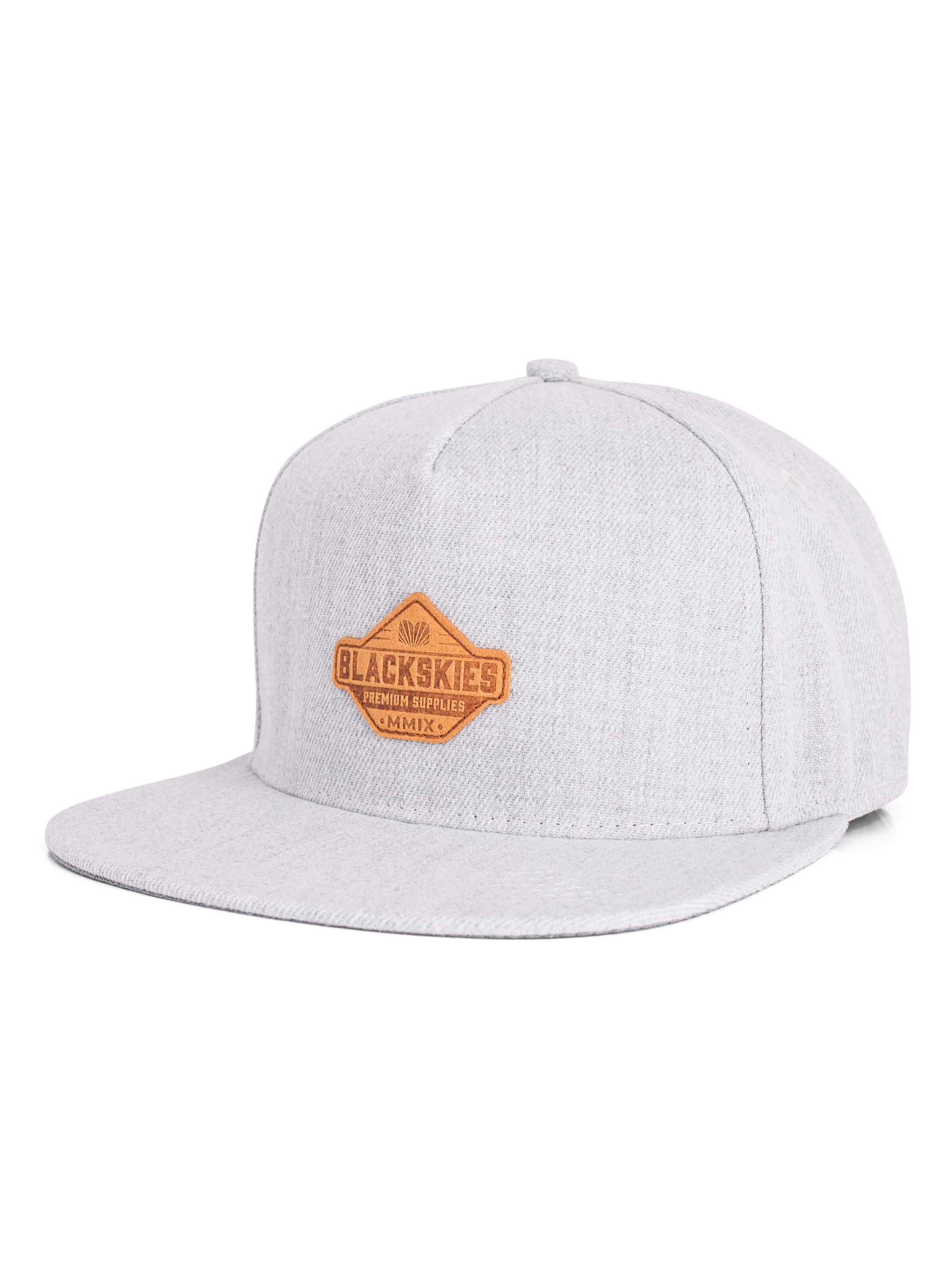 Blackskies Cap 'Essentials'‌‌‌‌‌‌‌‌‌ in Grau: Vorderseite