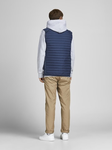 JACK & JONES Brezrokavnik | modra barva