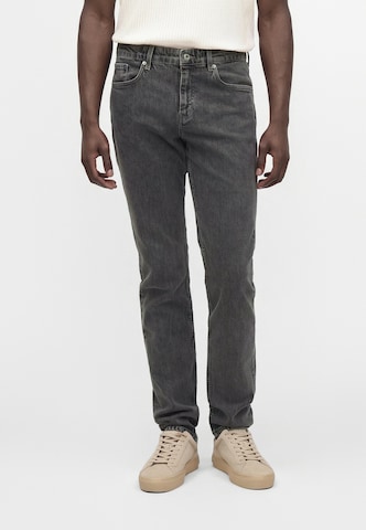 KARL LAGERFELD JEANS Slimfit Jeans in Grijs: voorkant