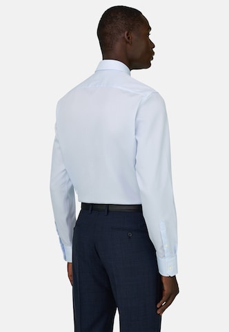 Coupe regular Chemise Boggi Milano en bleu