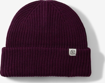 MSCH COPENHAGEN Beanie in Purple: front