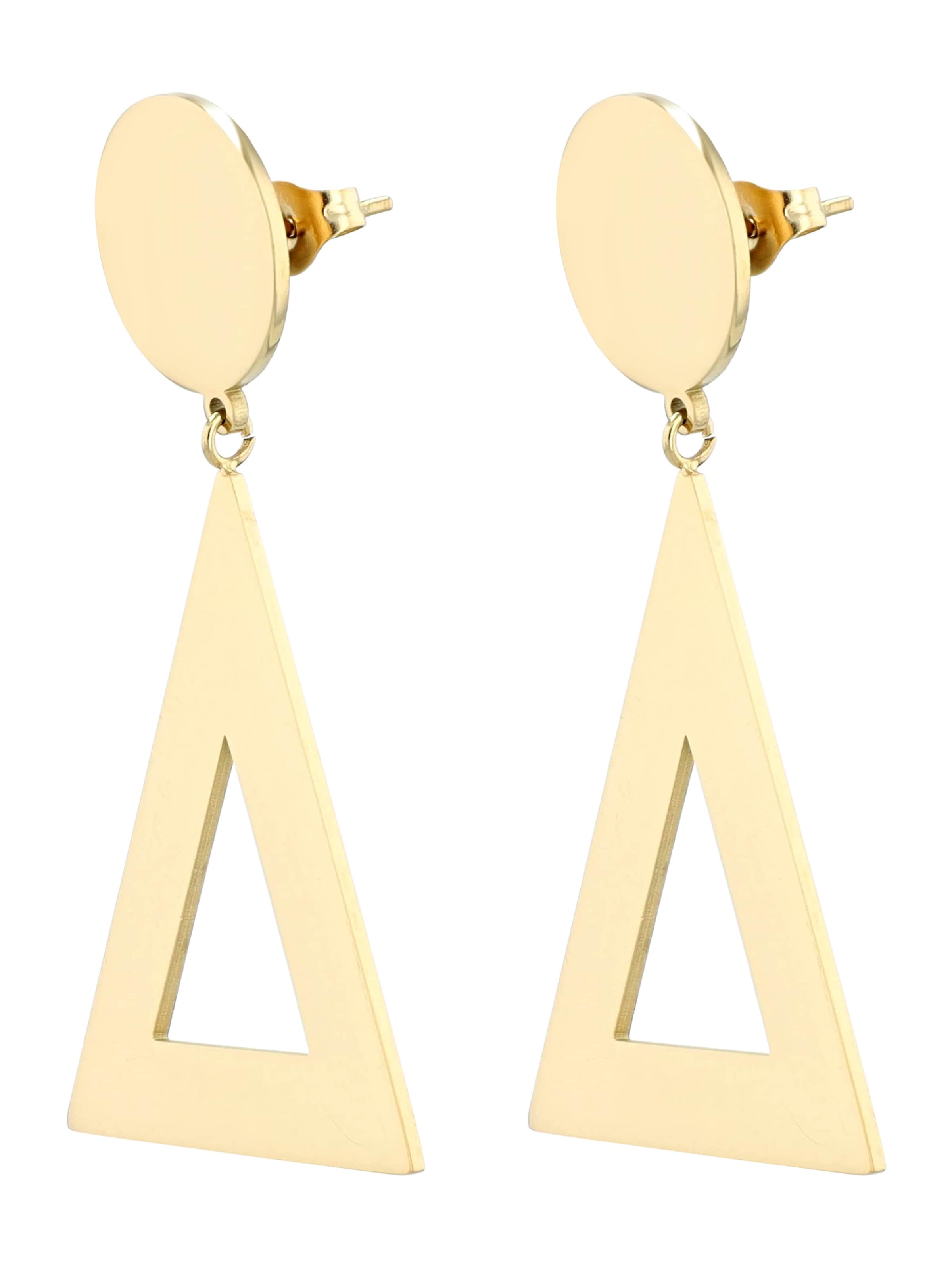 Akzent Ohrringe 'Velma, langlebig'‌‌‌‌‌ in Gold