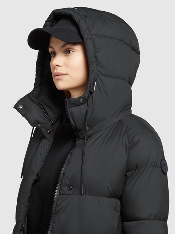 khujo Winter Jacket 'Briska' in Black
