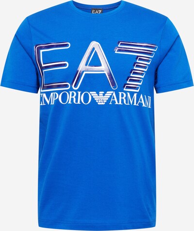 EA7 Emporio Armani Majica | modra / indigo / bela barva, Prikaz izdelka