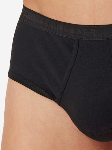 SCHIESSER Slip 'Original Classics Feinripp' in Zwart
