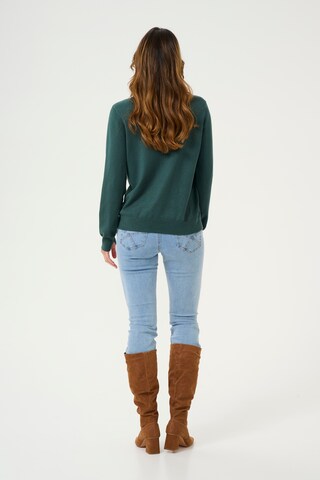 Pull-over 'CR Villea' Cream en vert