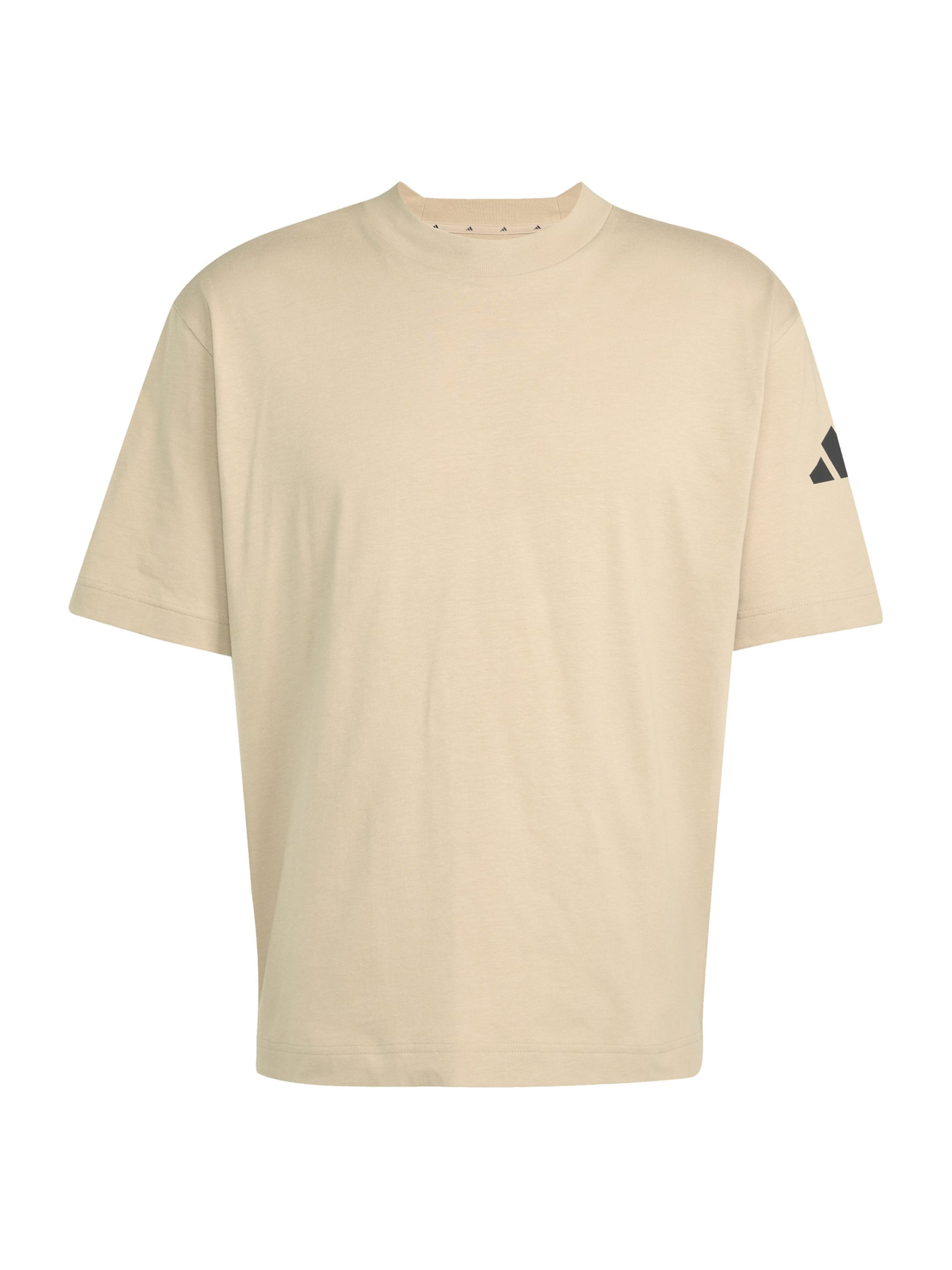 ADIDAS SPORTSWEAR - Camiseta funcional 'Essentials' en beige: frente