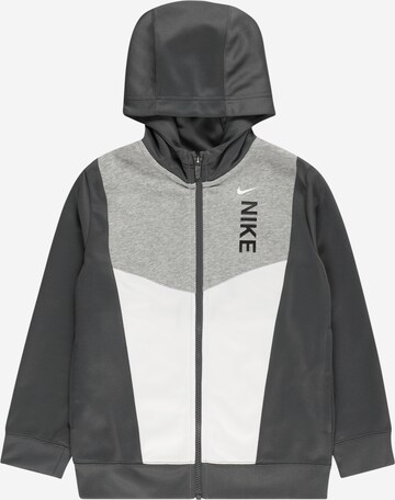 Nike Sportswear Суичъри с качулка в сиво: отпред