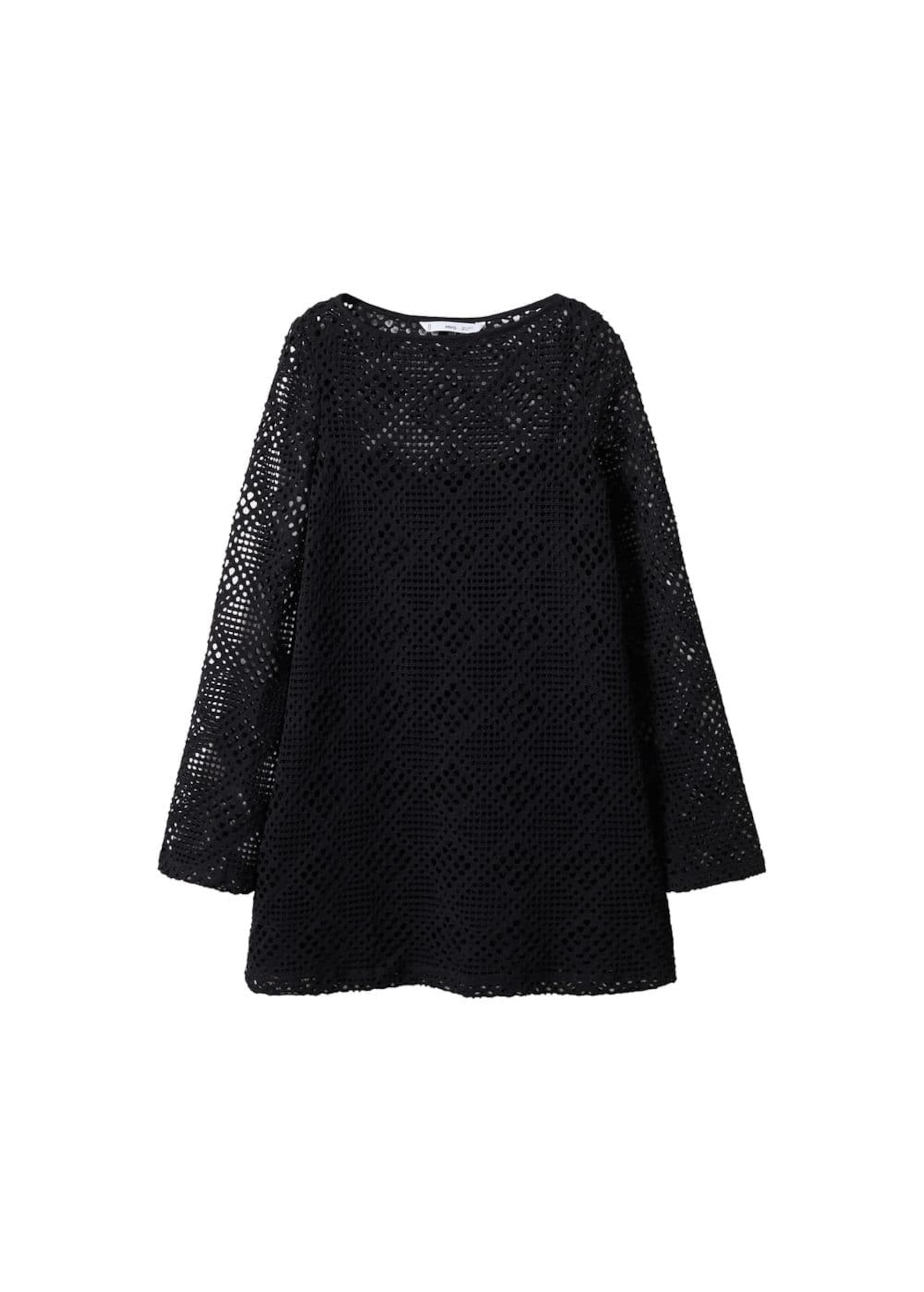 MANGO Ruha 'Sandrita' - fekete: elől