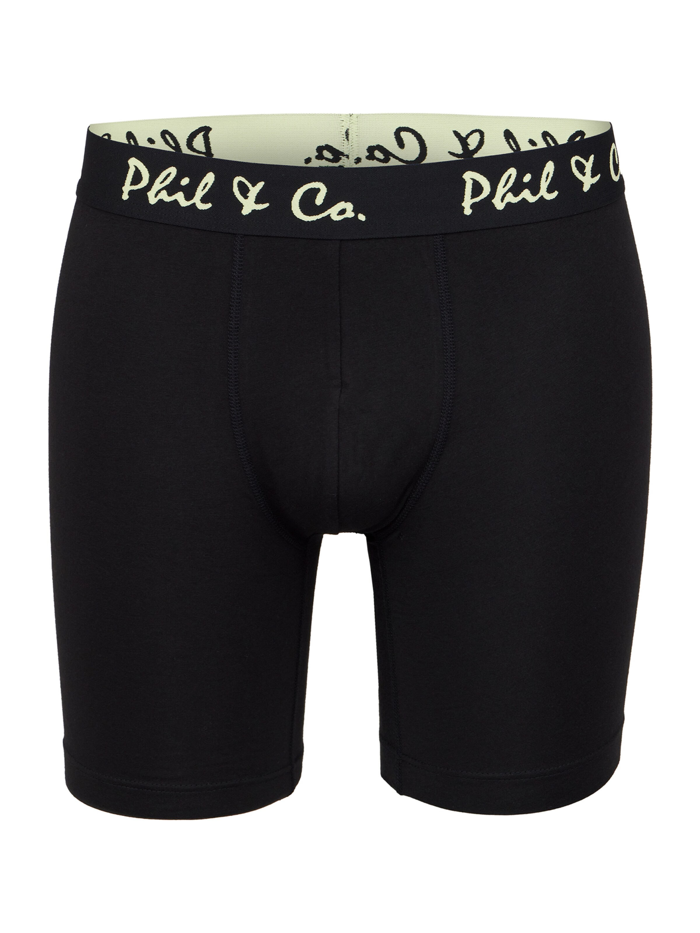 Boxers ' Long Boxer Briefs' Phil & Co. Berlin en noir