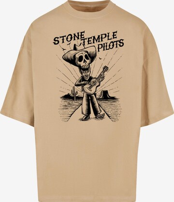 Maglietta 'Stone Temple Pilots - DOTD' di Merchcode in beige: frontale