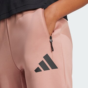 Effilé Pantalon de sport 'Z.N.E.' ADIDAS SPORTSWEAR en rose