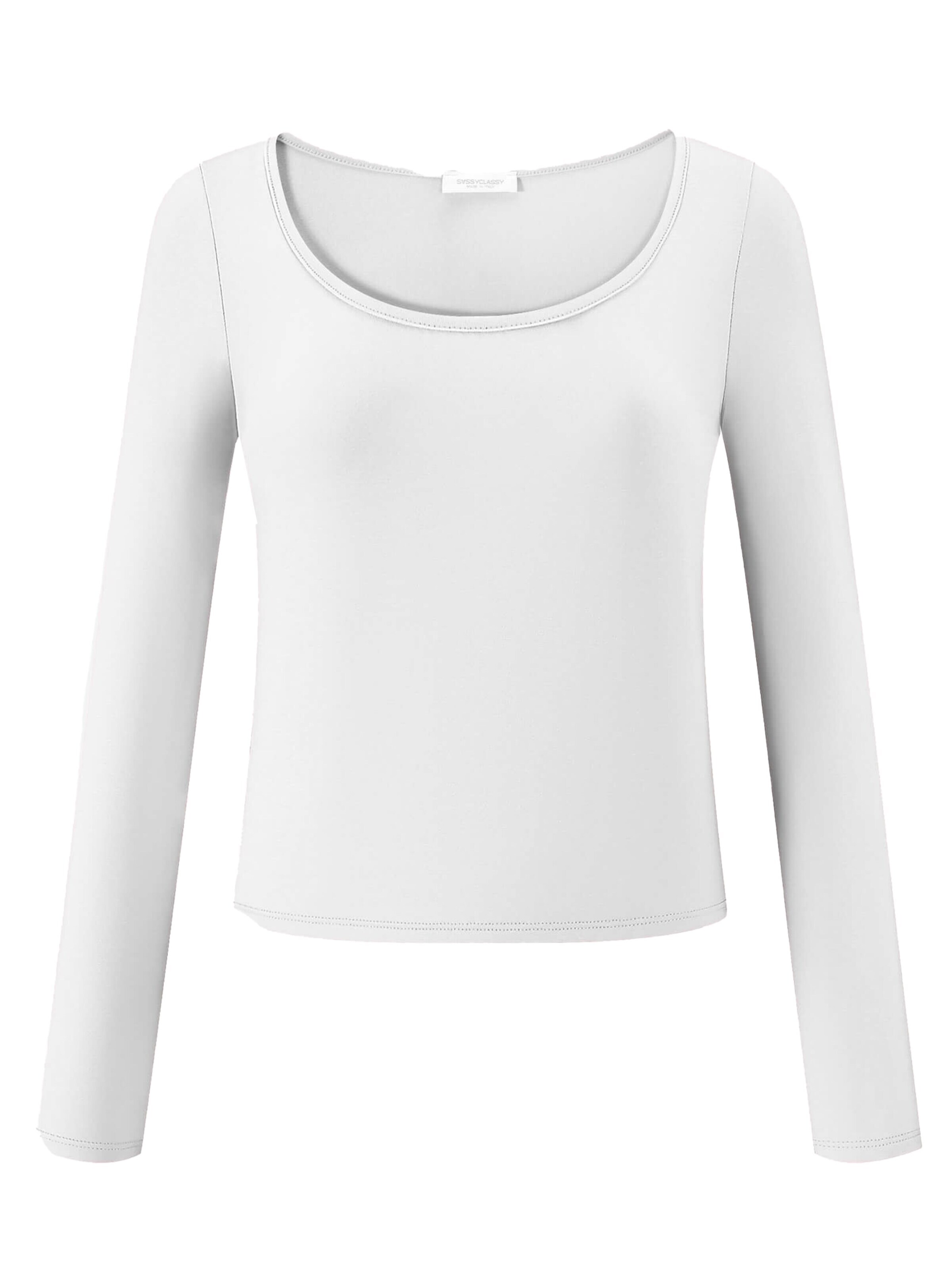 SASSYCLASSY T-shirt i vit: framsida