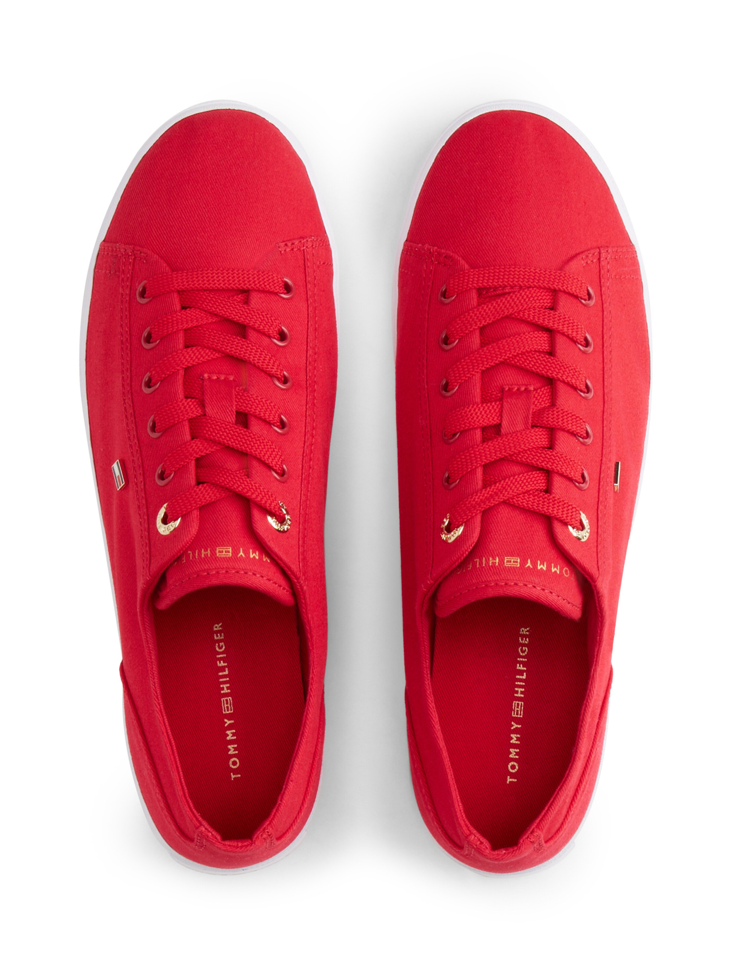 TOMMY HILFIGER Sneaker in Rot: oben
