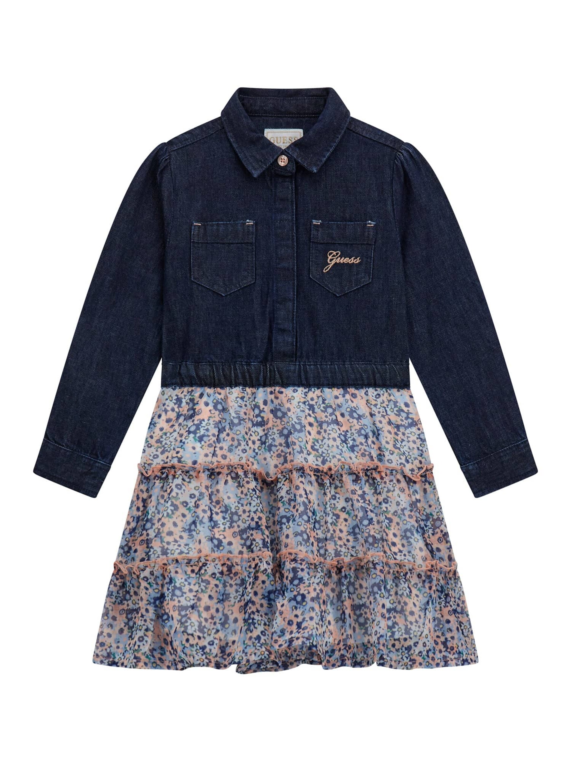 GUESS Dress in Blue: front