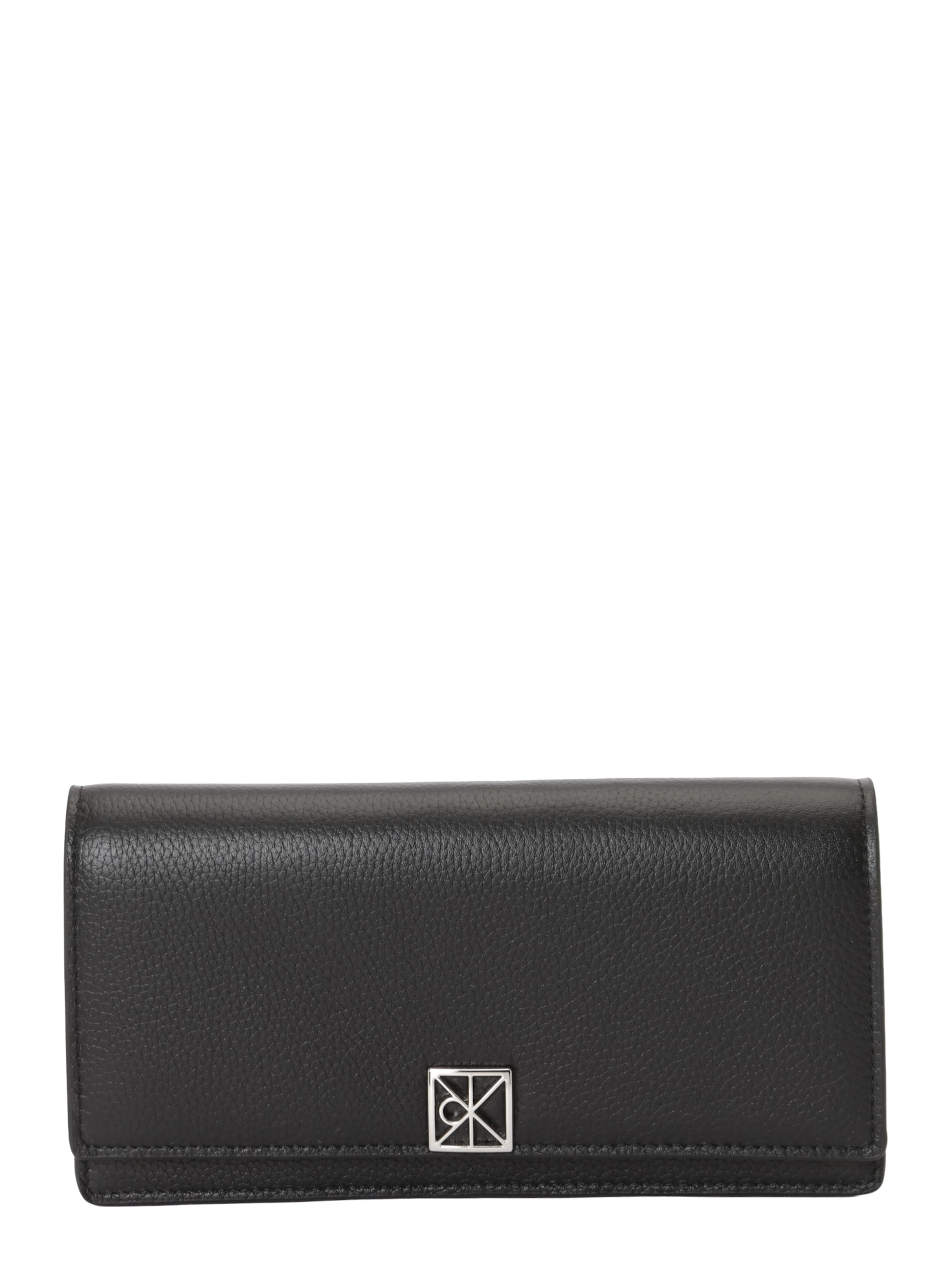 Portamonete di Calvin Klein in nero: frontale