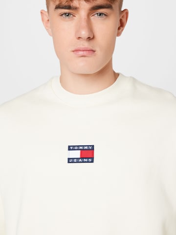 Tommy Jeans Sweatshirt in Weiß