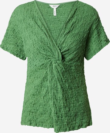 OBJECT - Camisa 'Cindie' em verde: frente