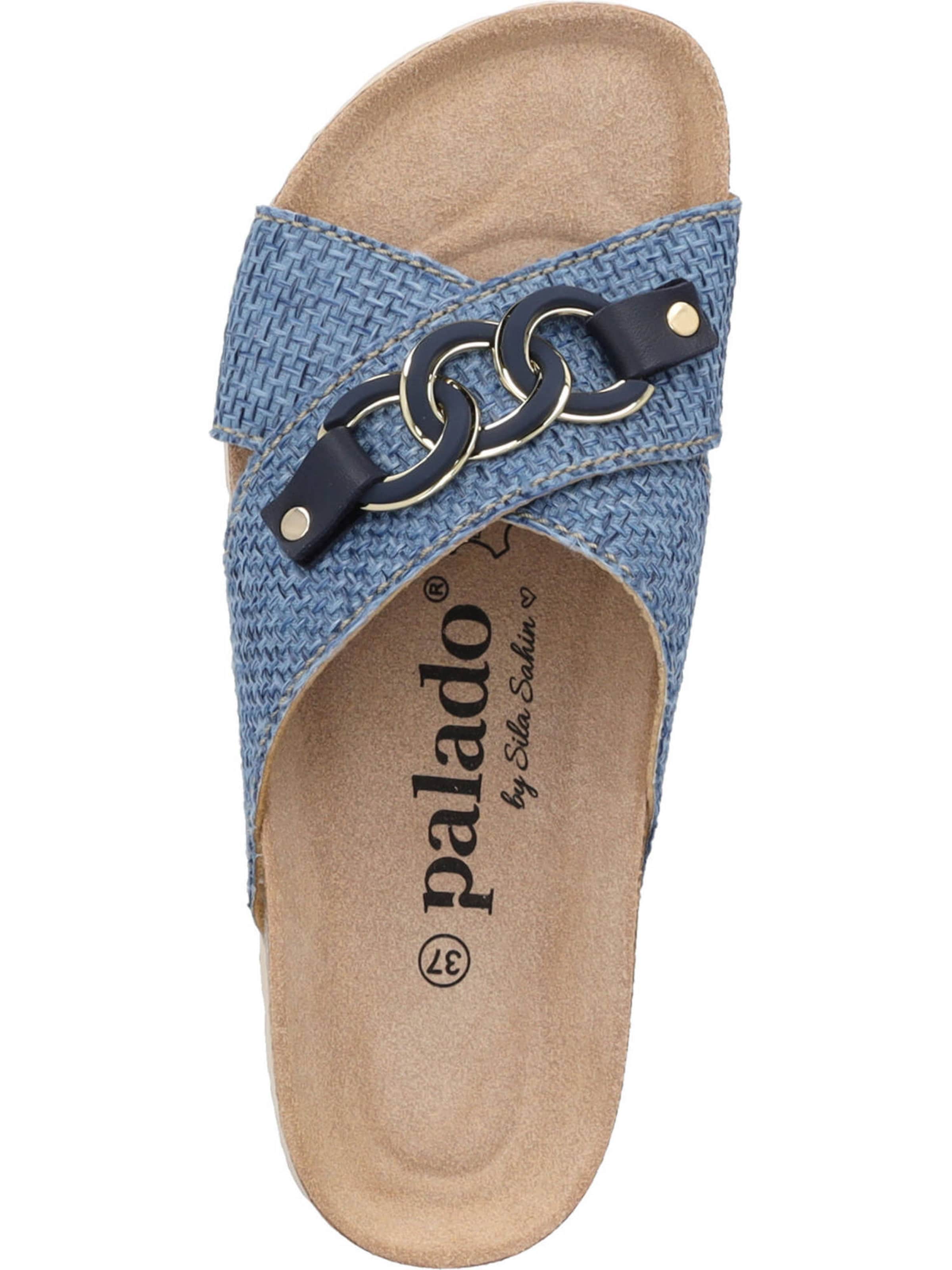 Palado by Sila Sahin - Zapatos abiertos 'Denalia' en azul